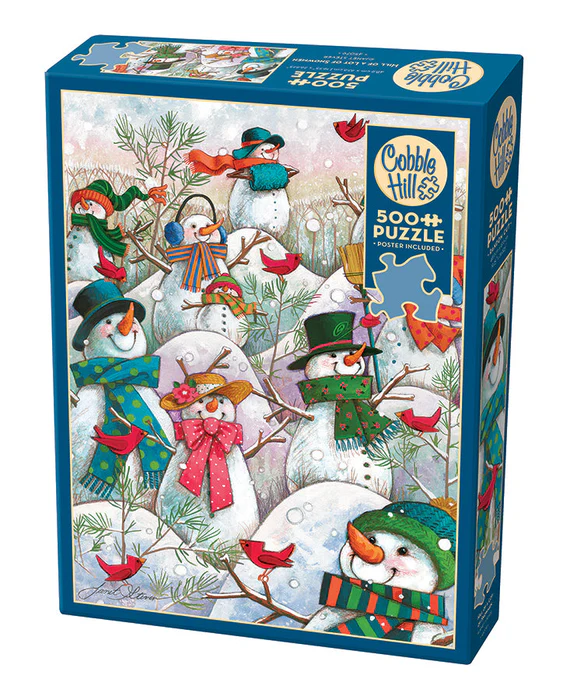 Hill of a Lot of Snowmen