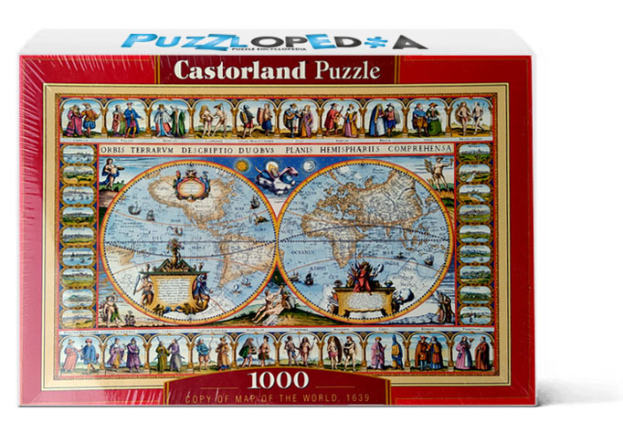 Map of the World, 1639