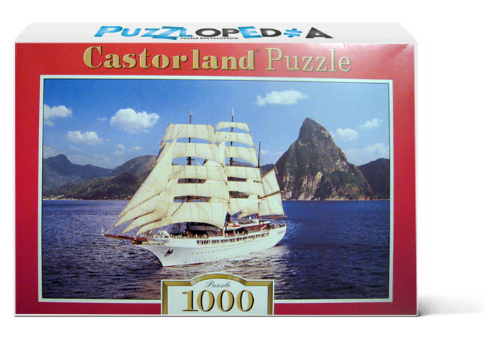 Sailing Ship in the Caribbean