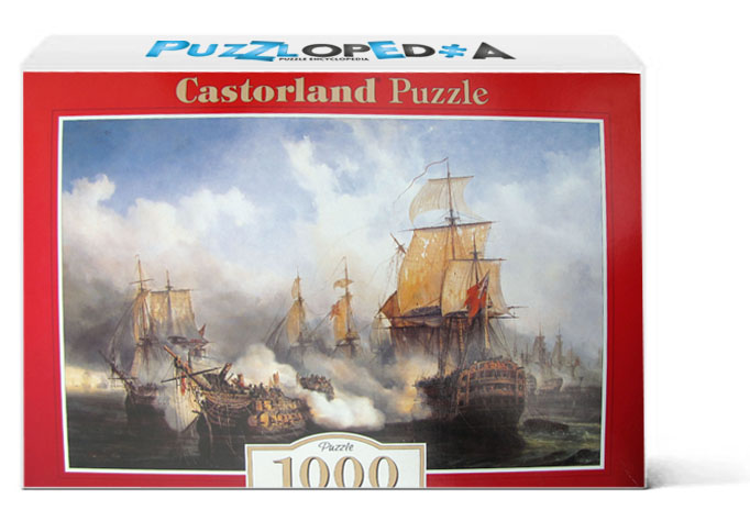 Copy of the Redoutable at Trafalgar