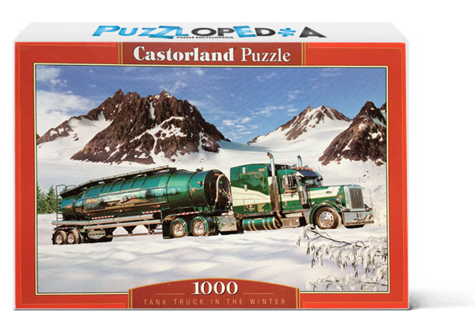 Tank Truck in the Winter