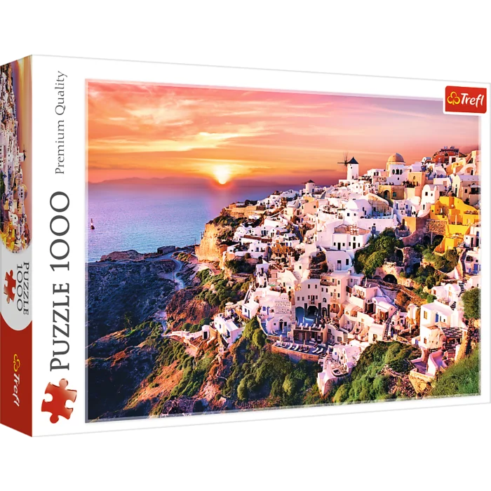 Sunset Over Santorini