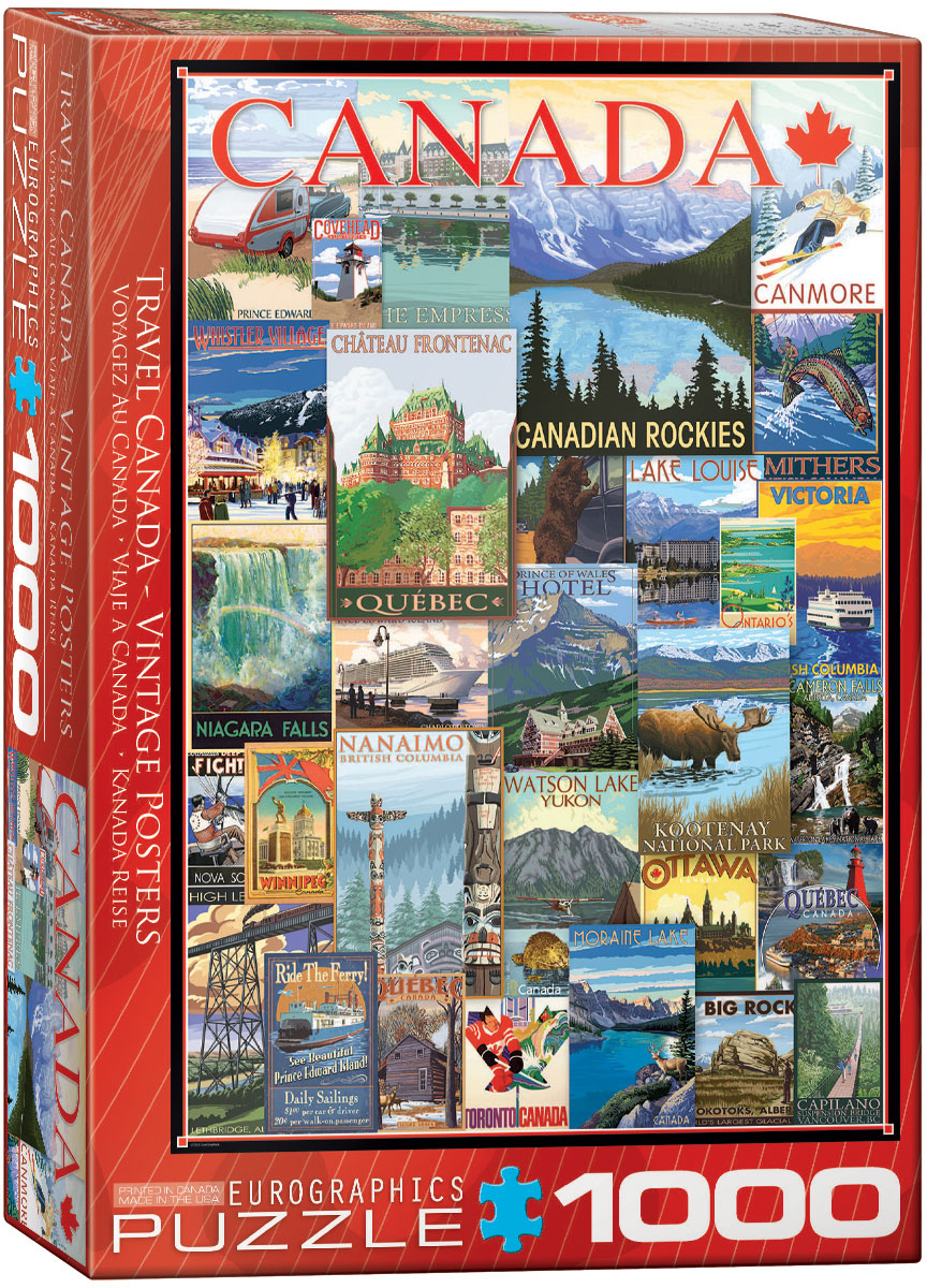 Travel Canada Vintage Posters
