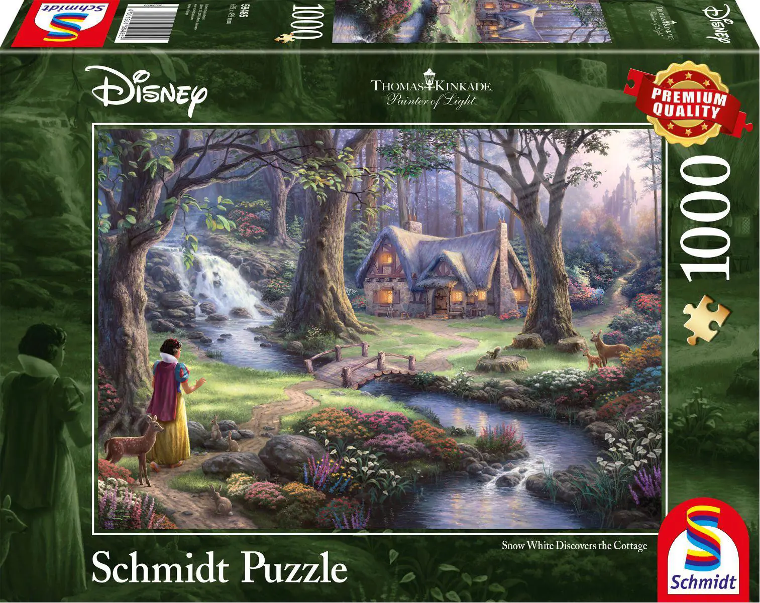 Snow White Discovers the Cottage