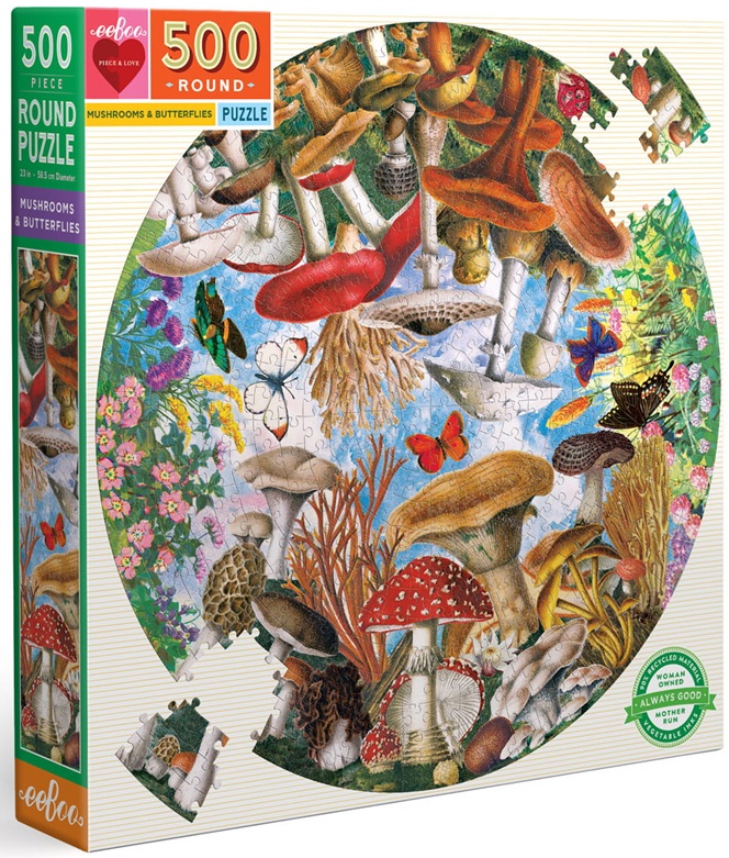 Mushrooms & Butterflies