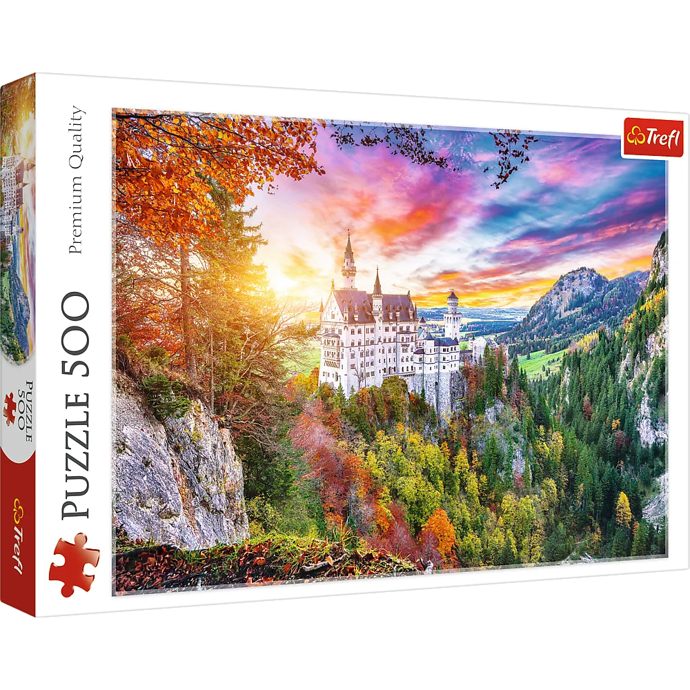 View of Neuschwanstein Castle, Germany