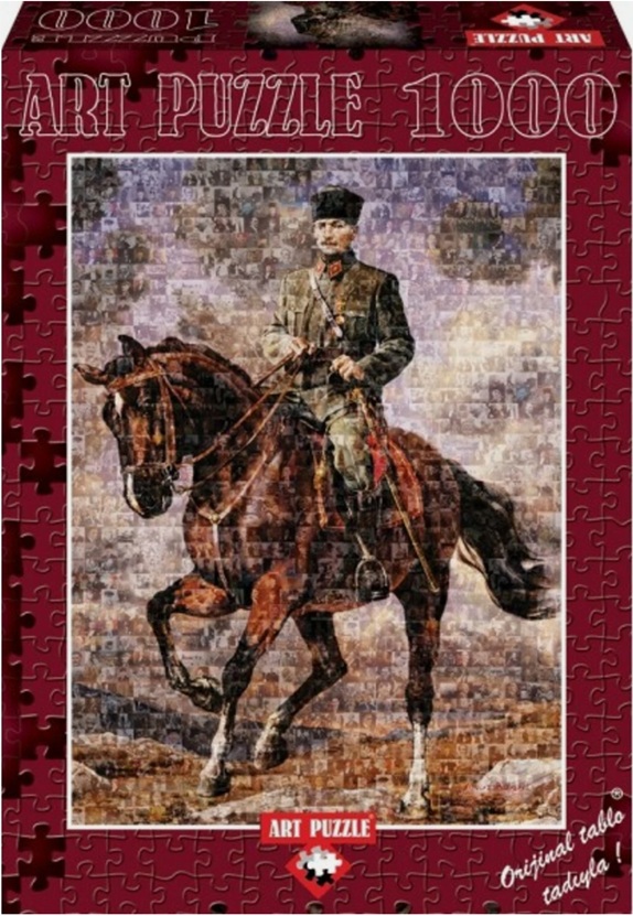 Ghazi Mustafa Kemal With His Horse Named "Sakarya"