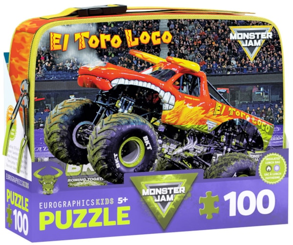 El Toro Loco Monster Jam Lunch Bag