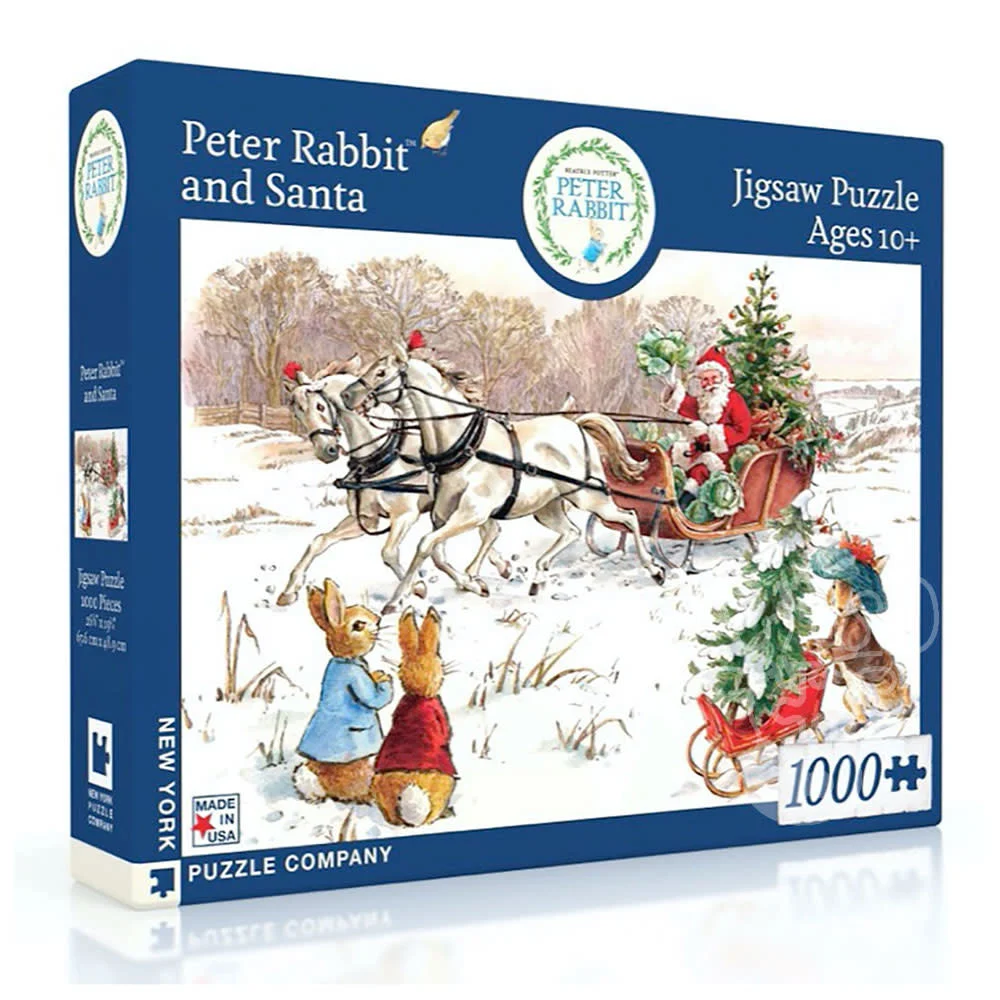 Peter Rabbit and Santa